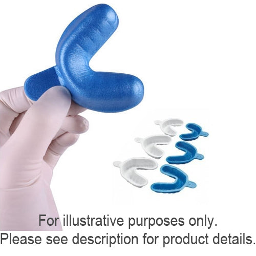 Keystone 10-01345 Gelato Disposable Foam Single Arch Fluoride Trays Large 100/Pk Keystone 10-01345 Gelato Disposable Foam Single Arch Fluoride Trays Large 100/Pk